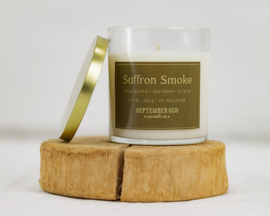 Saffron Smoke 8.5 oz Candle