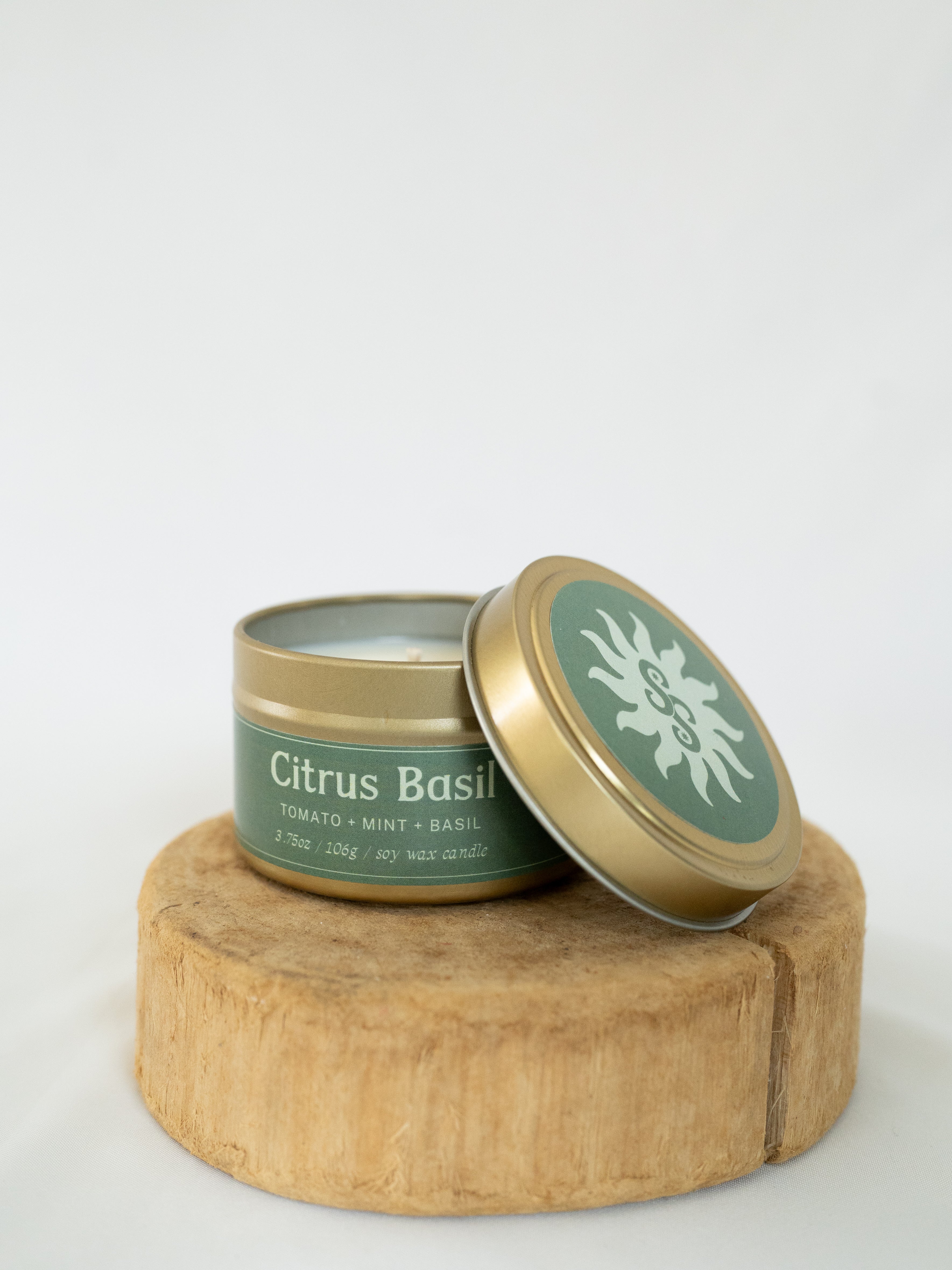 Citrus Basil – September Sun Candle Co.