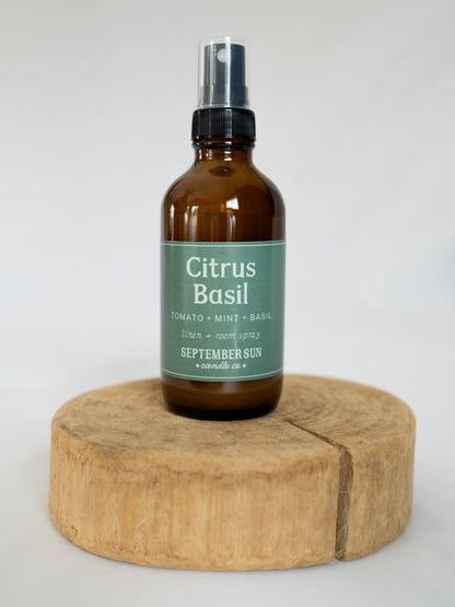 Citrus Basil Room and Linen Spray
