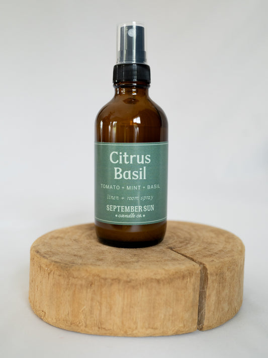 Citrus Basil Room and Linen Spray