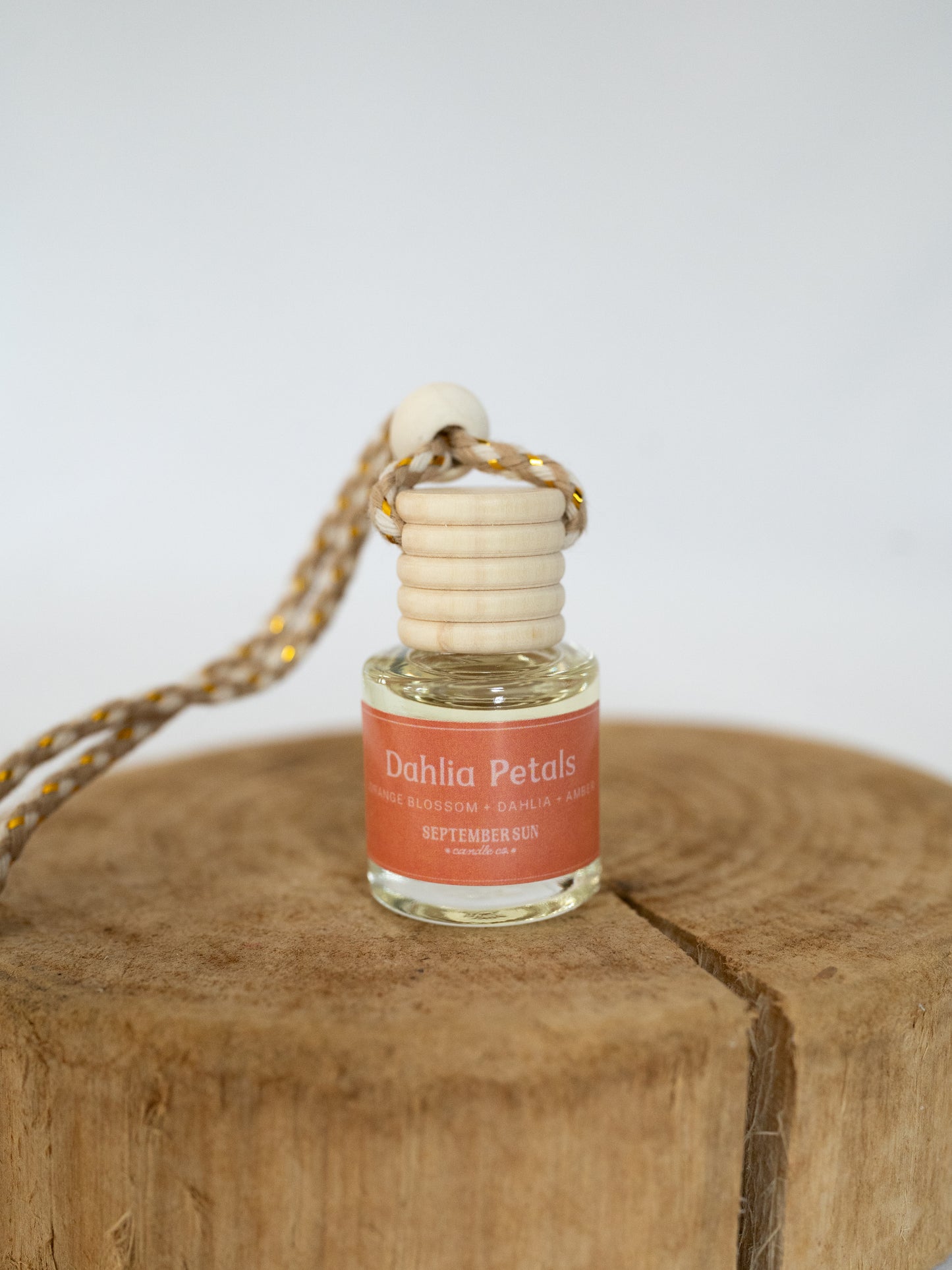 Dahlia Petals Car Diffuser
