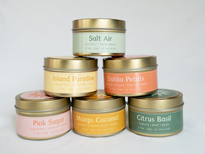 Dahlia Petals 3.75 oz Candle