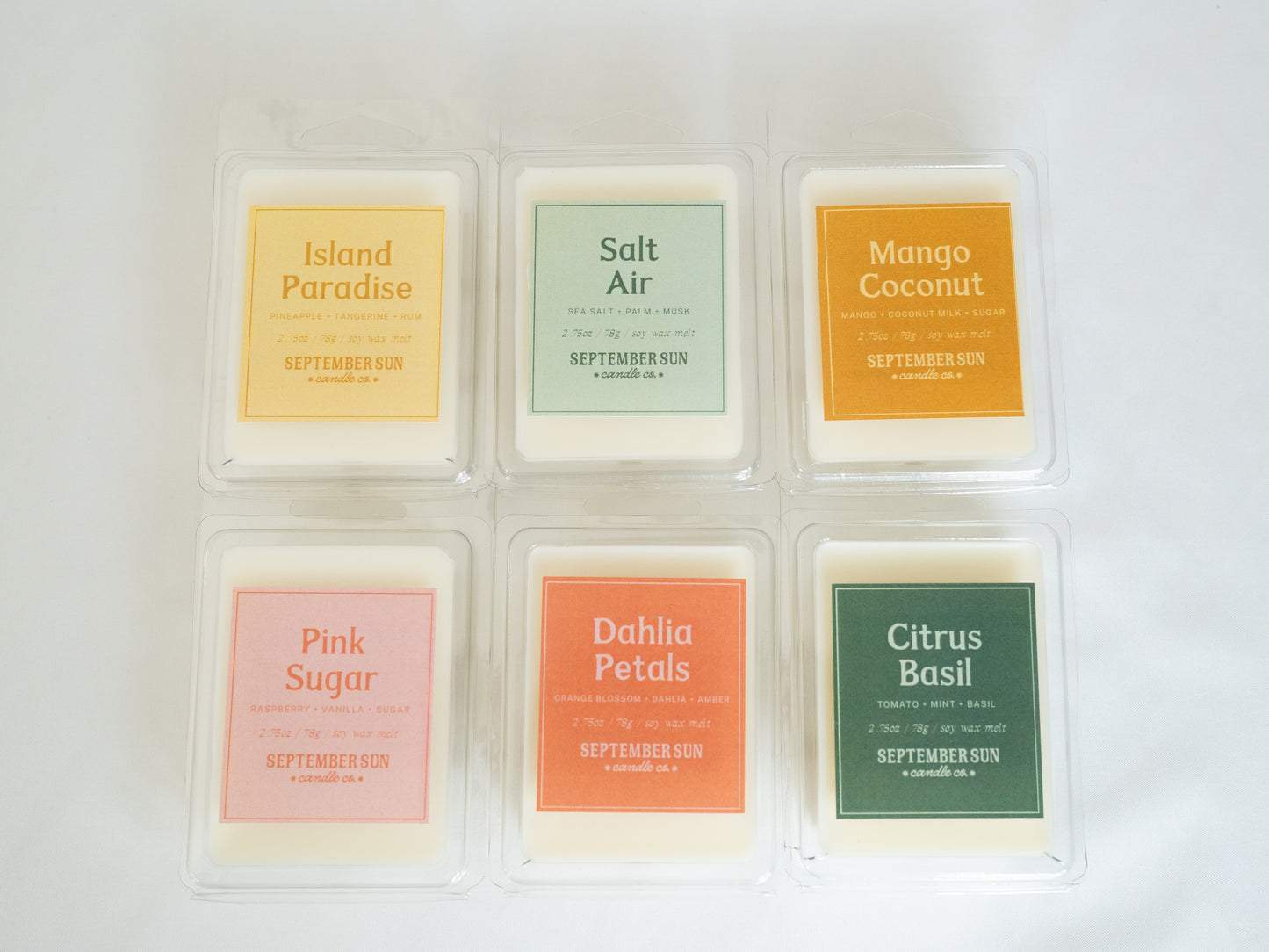 Citrus Basil Wax Melt