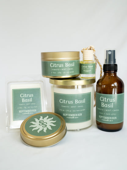 Citrus Basil Car Diffuser