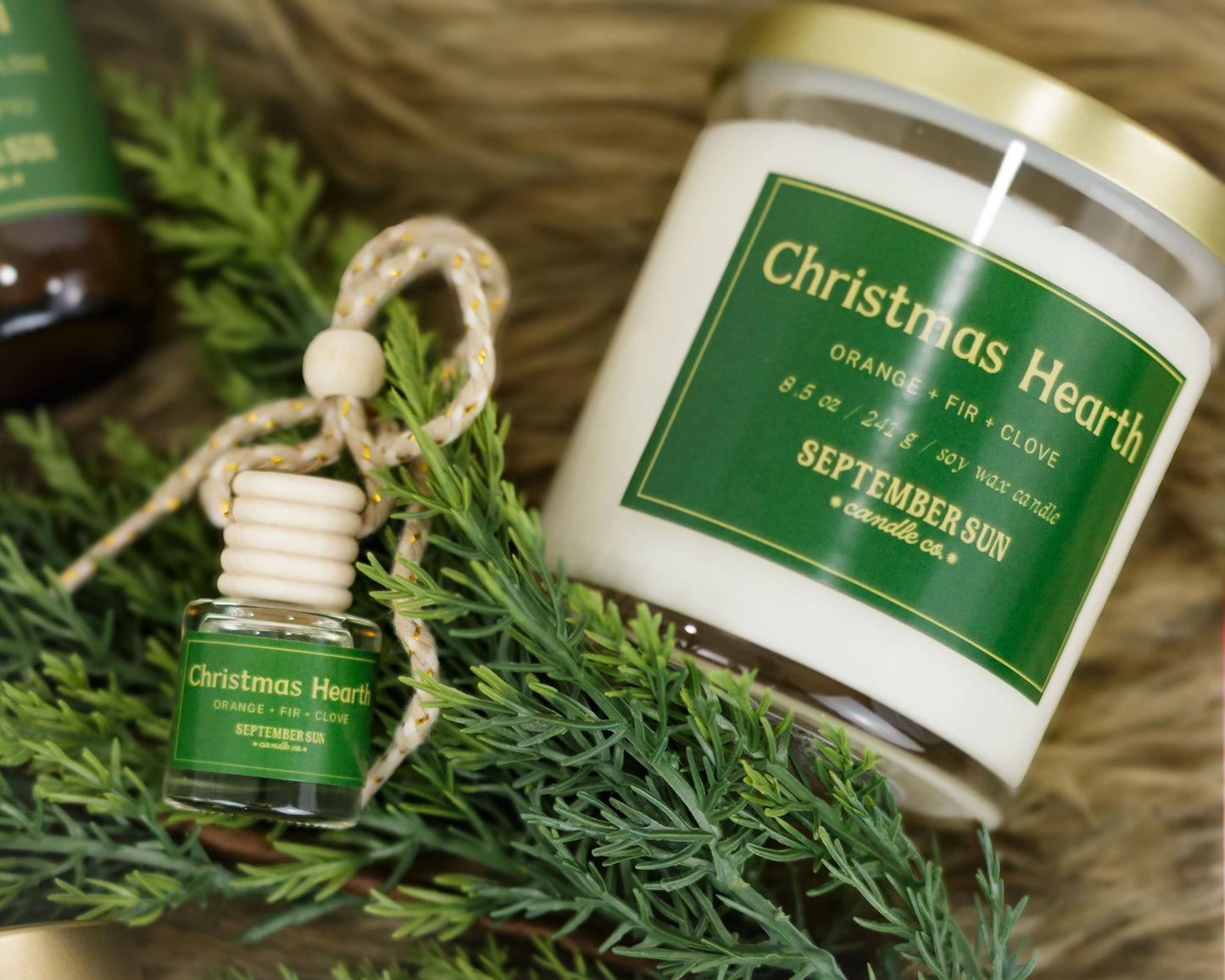 Christmas Hearth 8.5 oz Candle
