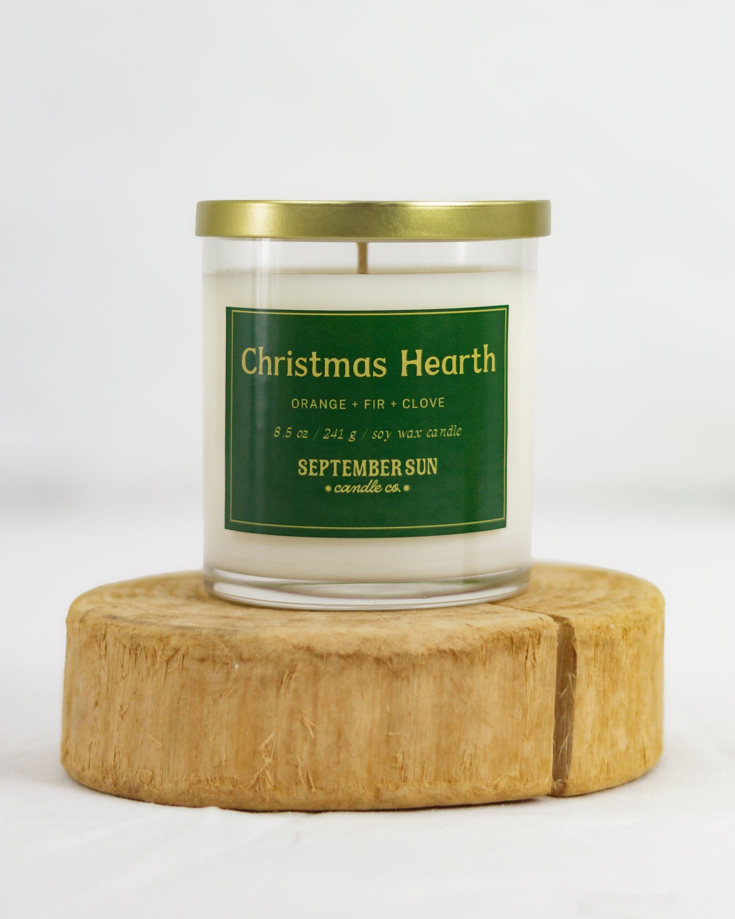 Christmas Hearth 8.5 oz Candle