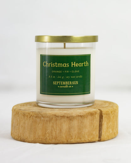 Christmas Hearth 8.5 oz Candle