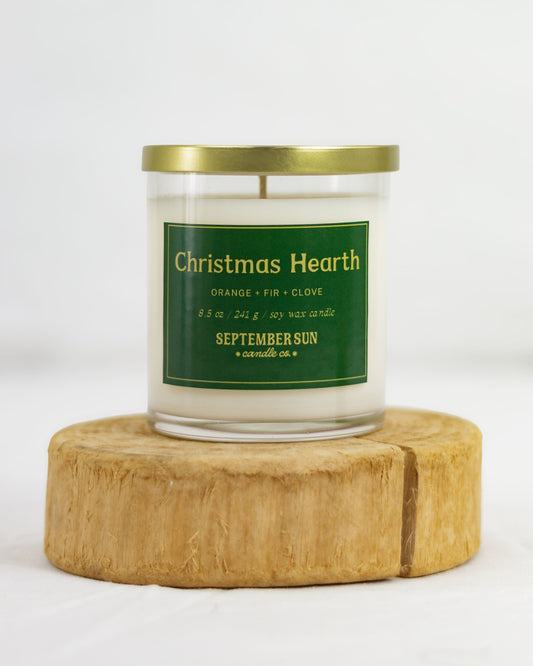 Christmas Hearth 8.5 oz Candle