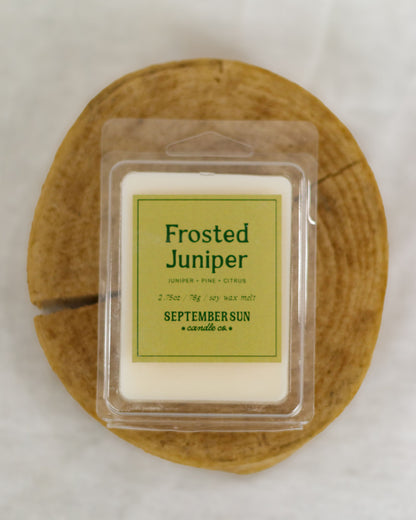 Frosted Juniper Wax Melt