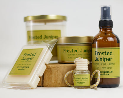 Frosted Juniper 8.5 oz Candle