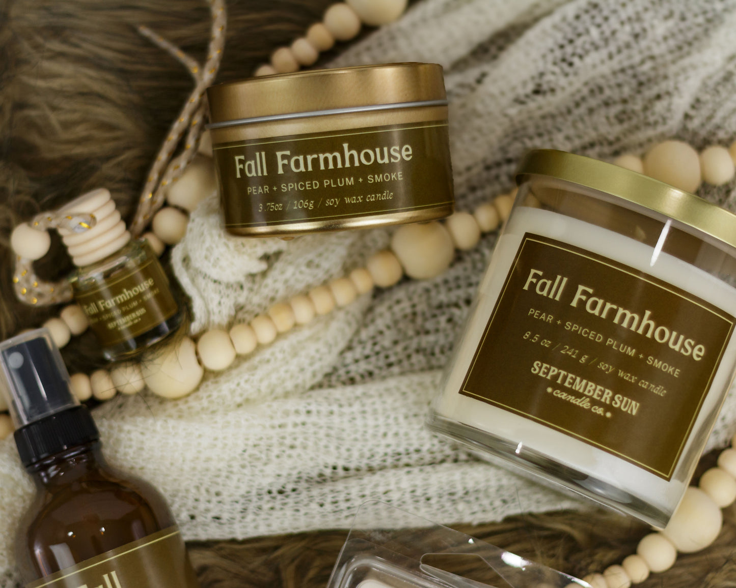 Fall Farmhouse 8.5 oz Candle