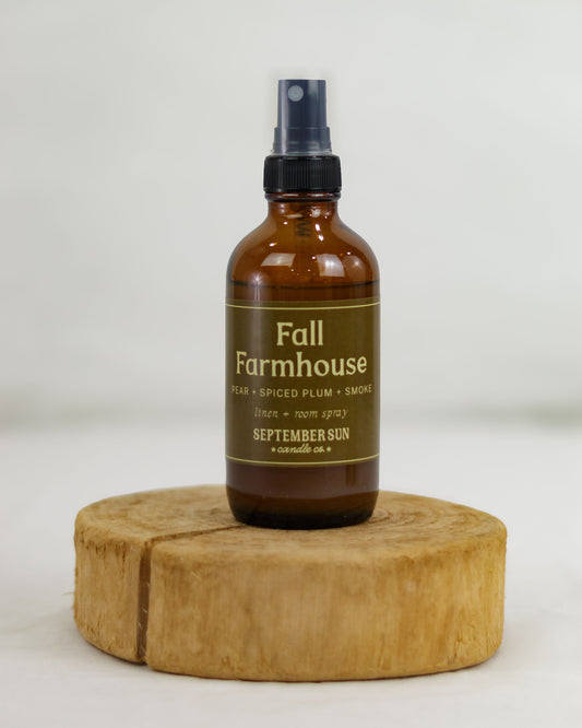 Fall Farmhouse Room and Linen Spray