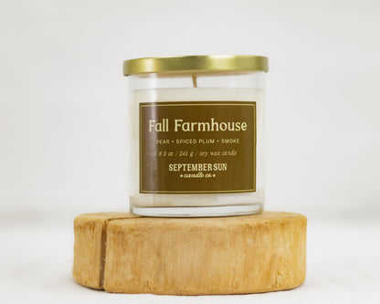 Fall Farmhouse 8.5 oz Candle