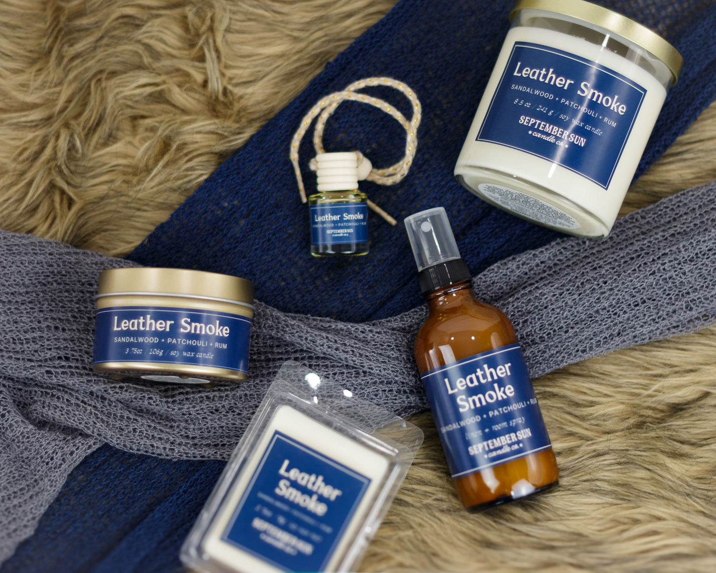 Leather Smoke 3.75 oz Candle