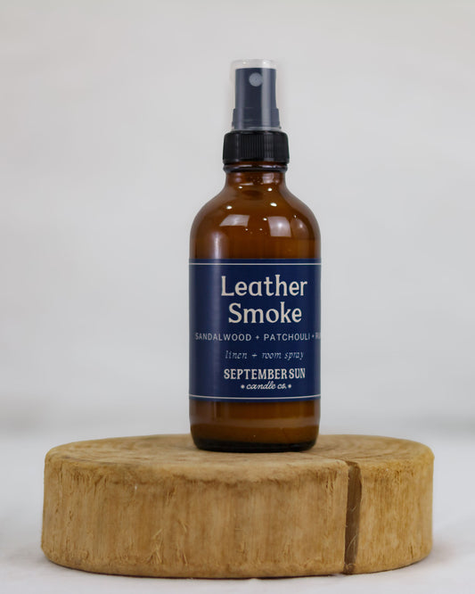 Leather Smoke Room and Linen Spray
