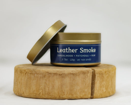Leather Smoke 3.75 oz Candle
