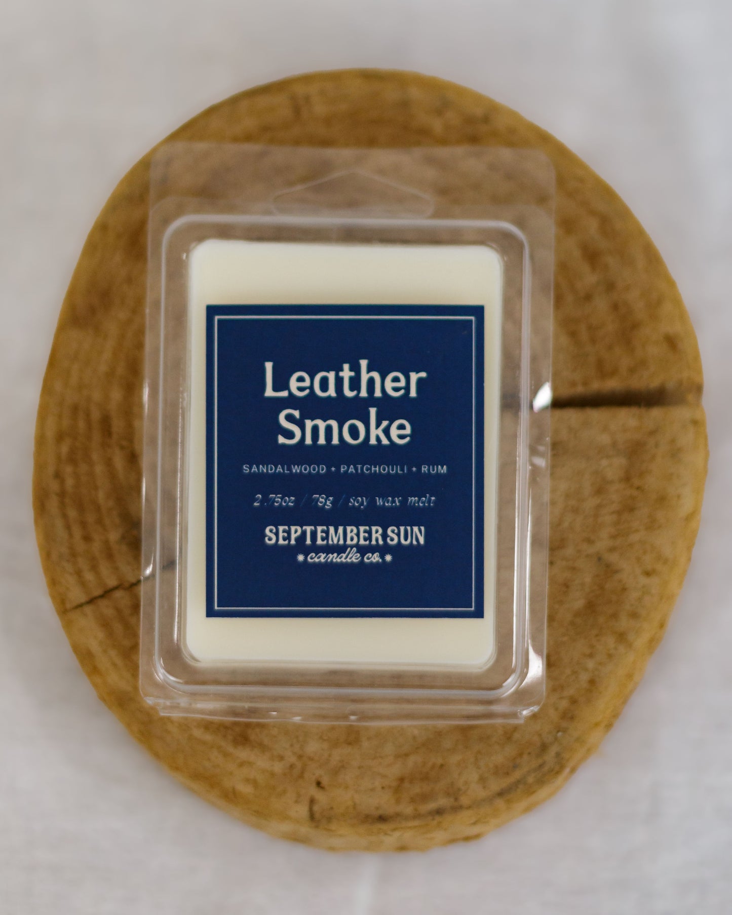 Leather Smoke Wax Melt
