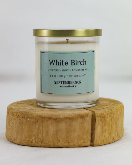 White Birch 8.5 oz Candle