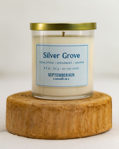 Silver Grove 8.5 oz Candle