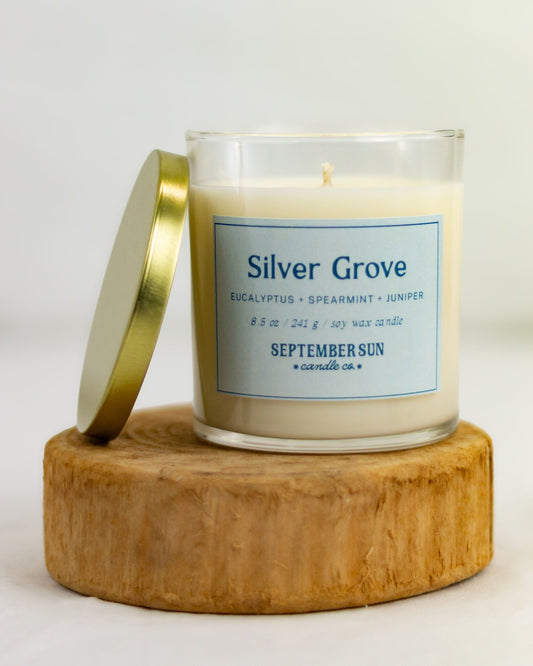 Silver Grove 8.5 oz Candle