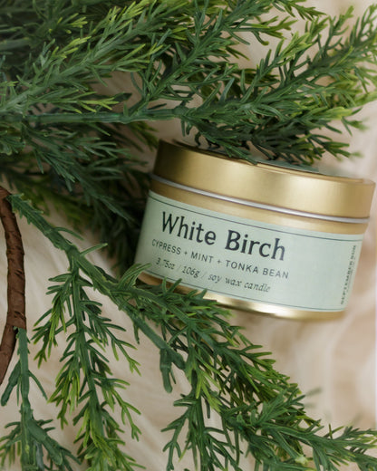 White Birch 3.75 oz Candle