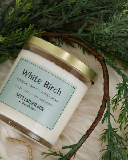 White Birch 8.5 oz Candle