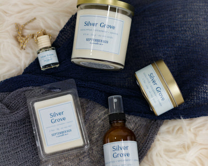 Silver Grove 8.5 oz Candle