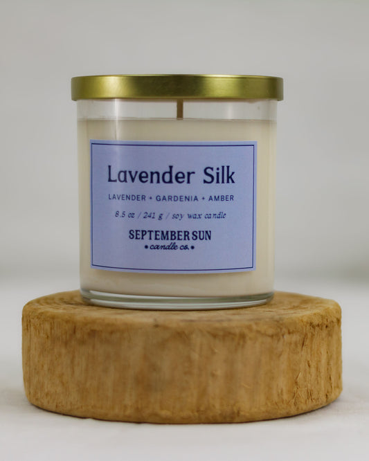 Lavender Silk 8.5 oz Candle