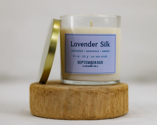 Lavender Silk 8.5 oz Candle