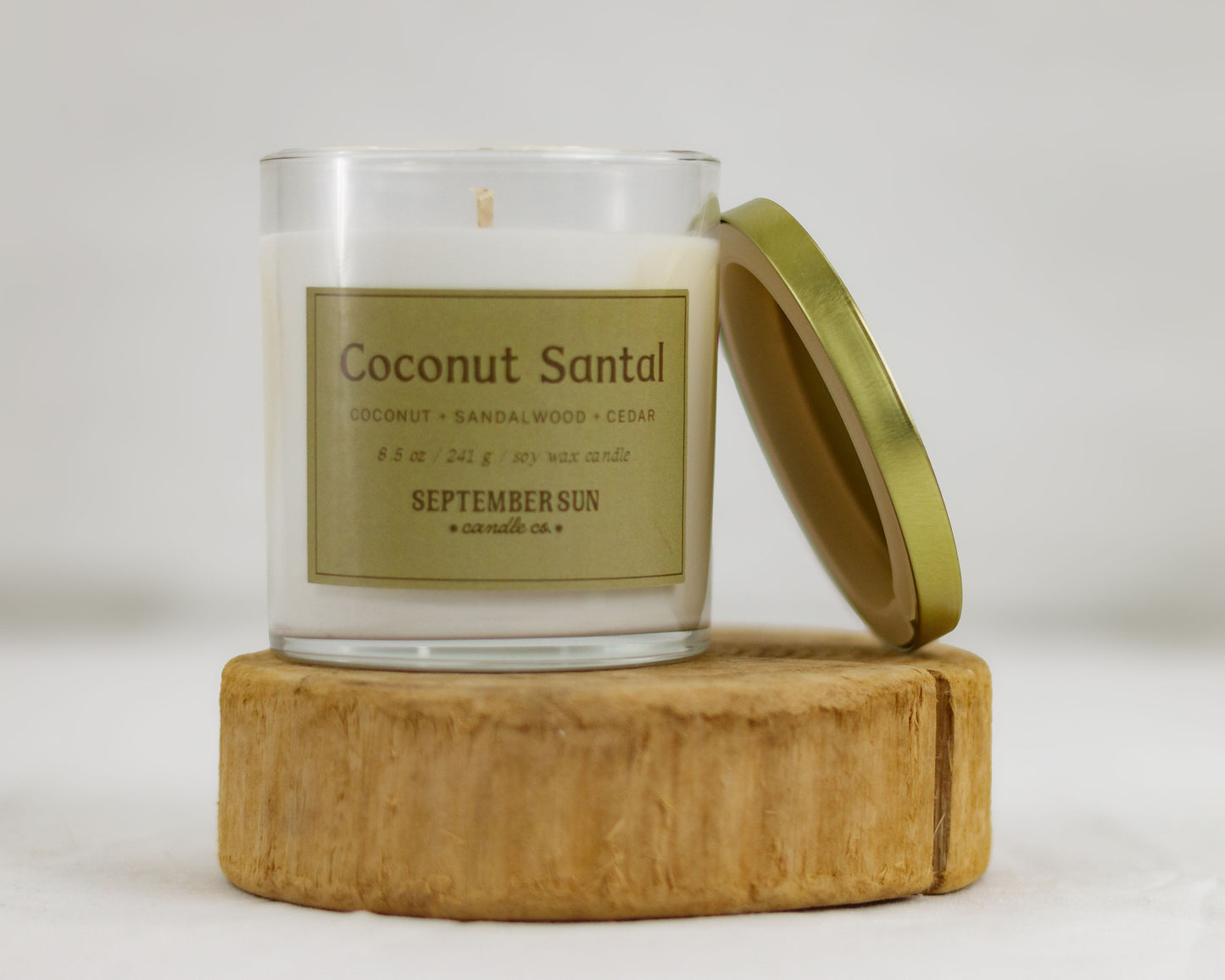 Coconut Santal 8.5 oz Candle