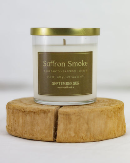 Saffron Smoke 8.5 oz Candle