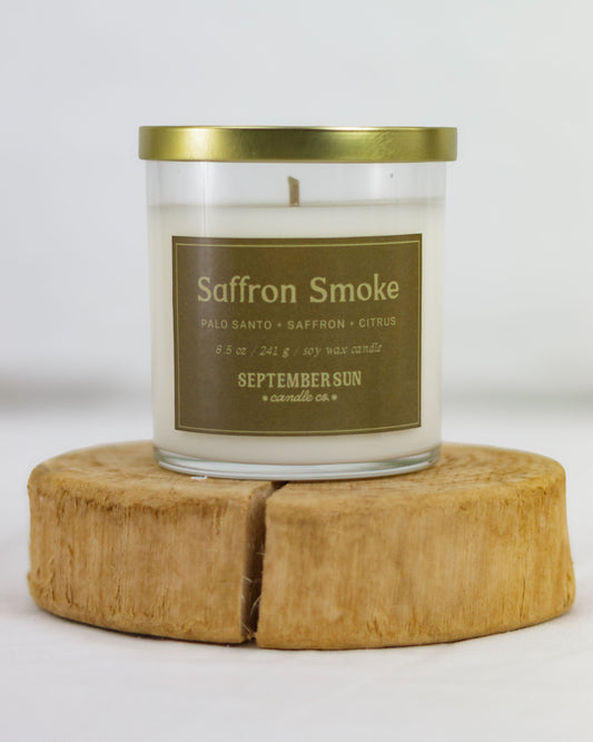 Saffron Smoke 8.5 oz Candle
