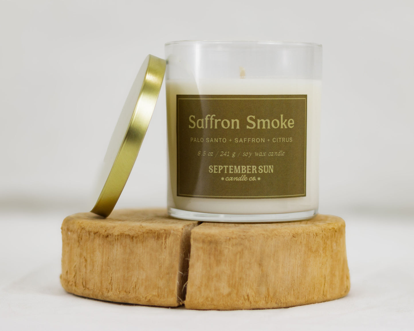 Saffron Smoke 8.5 oz Candle