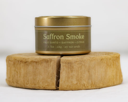 Saffron Smoke 3.75 oz Candle