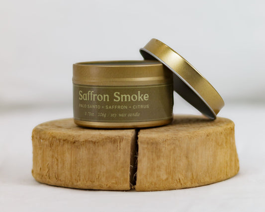 Saffron Smoke 3.75 oz Candle