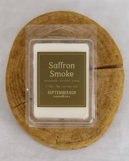 Saffron Smoke Wax Melt