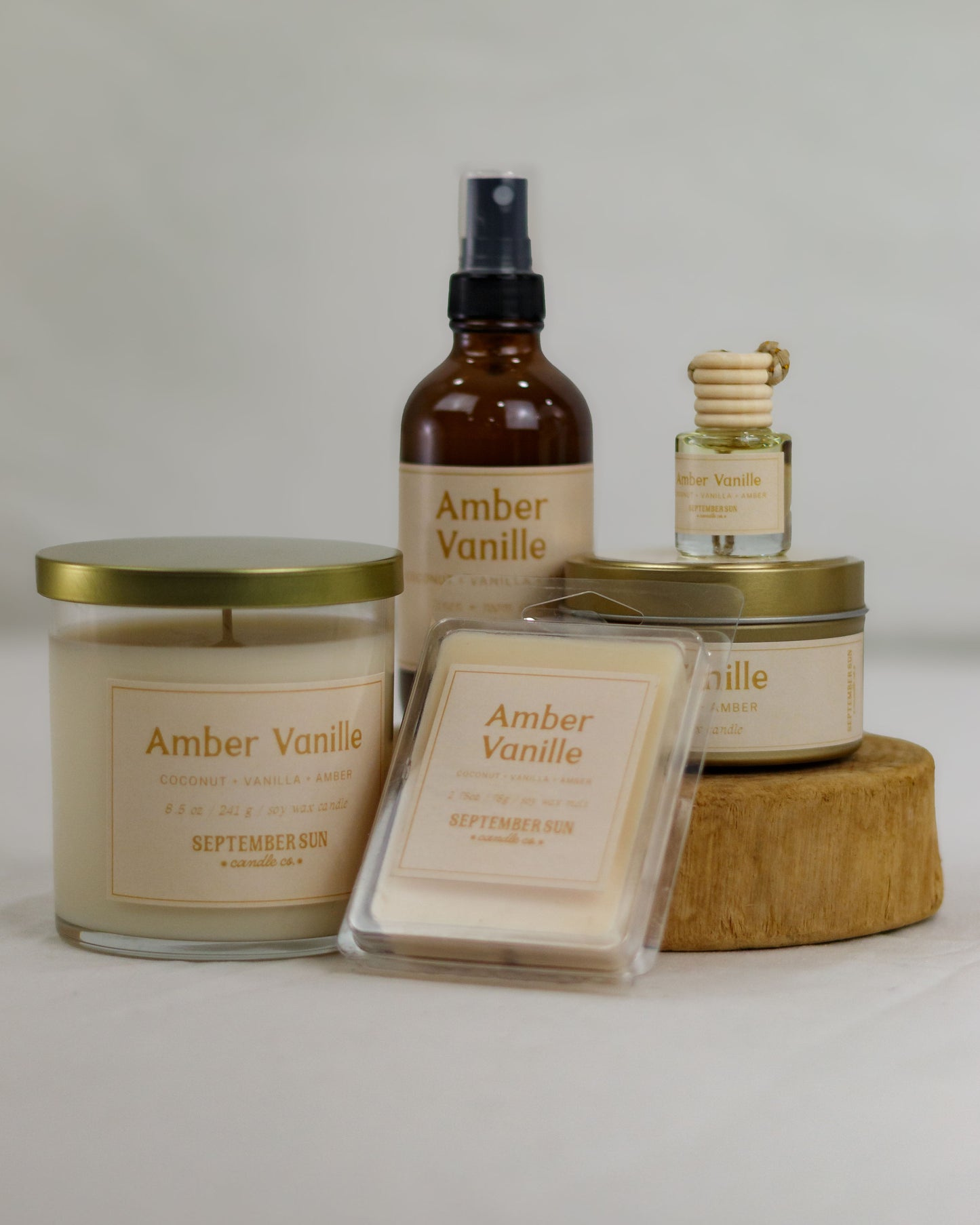 Amber Vanille 8.5 oz Candle