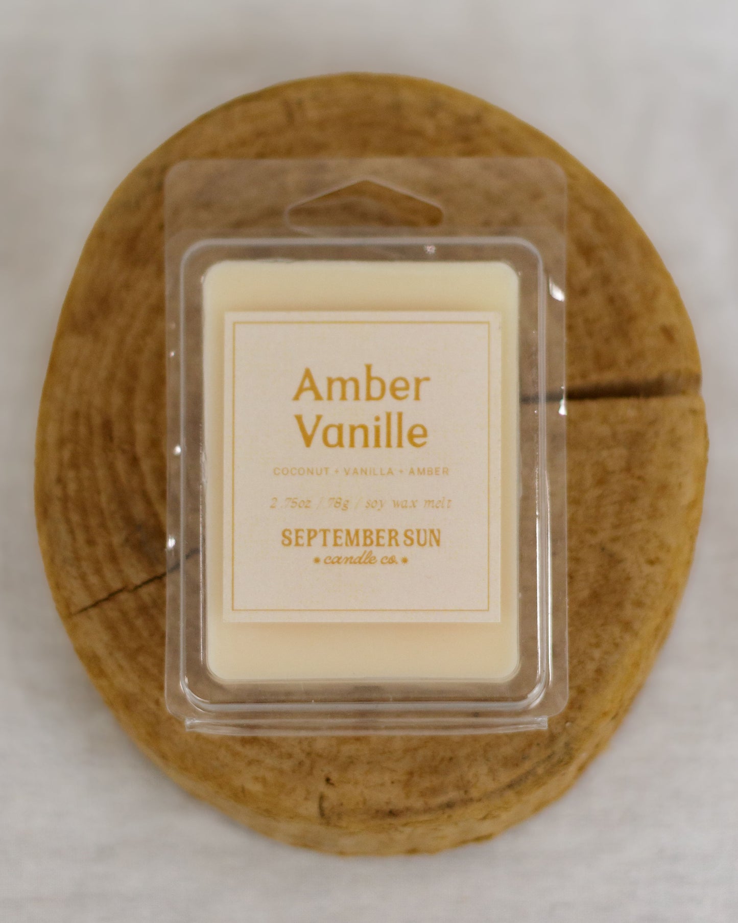 Amber Vanille Wax Melt