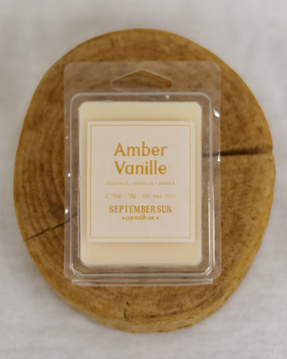 Amber Vanille Wax Melt