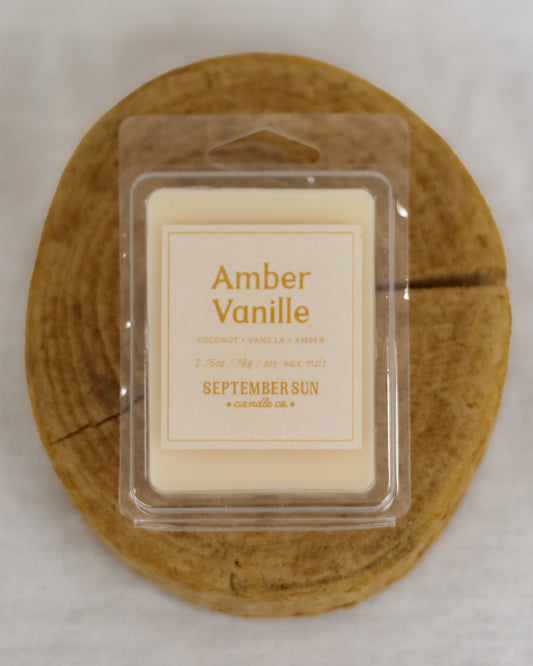 Amber Vanille Wax Melt