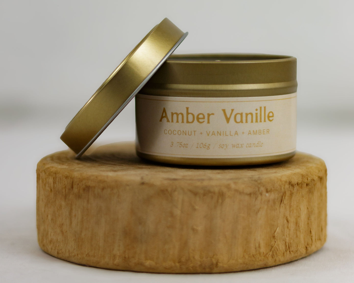 Amber Vanille 3.75 oz Candle
