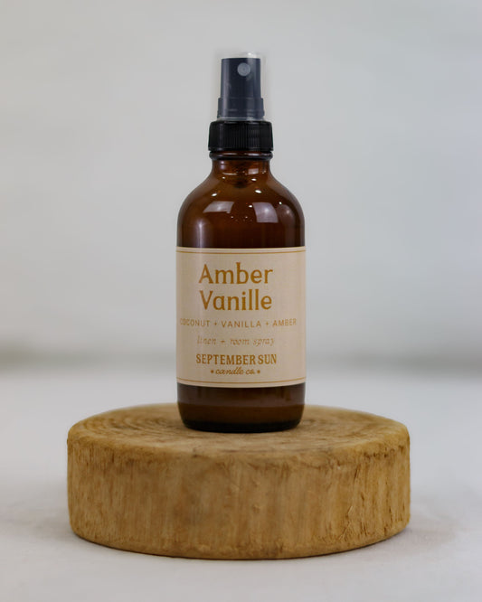 Amber Vanille Room and Linen Spray