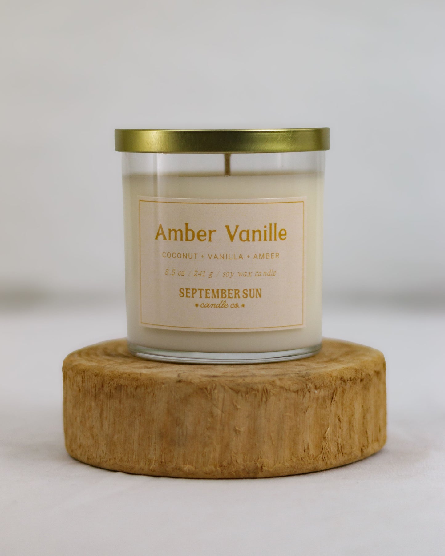 Amber Vanille 8.5 oz Candle