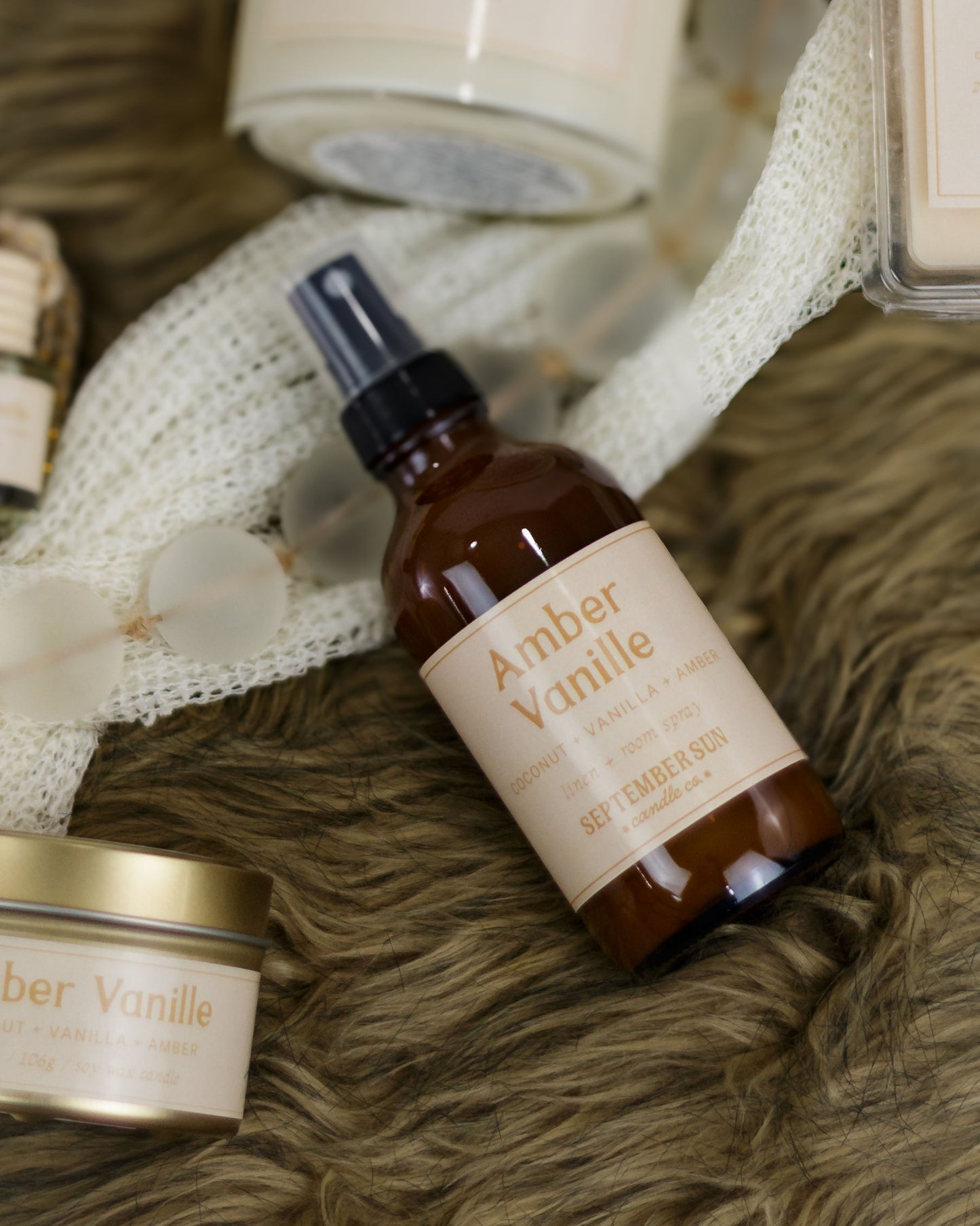 Amber Vanille Room and Linen Spray