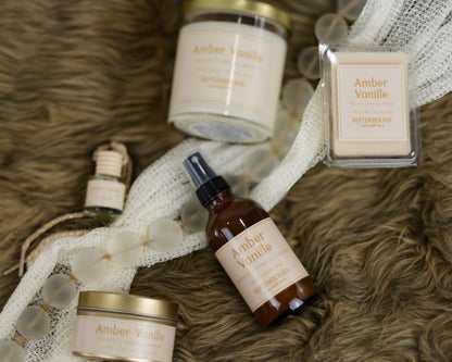 Amber Vanille 8.5 oz Candle