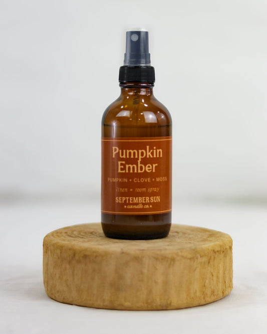 Pumpkin Ember Room and Linen Spray