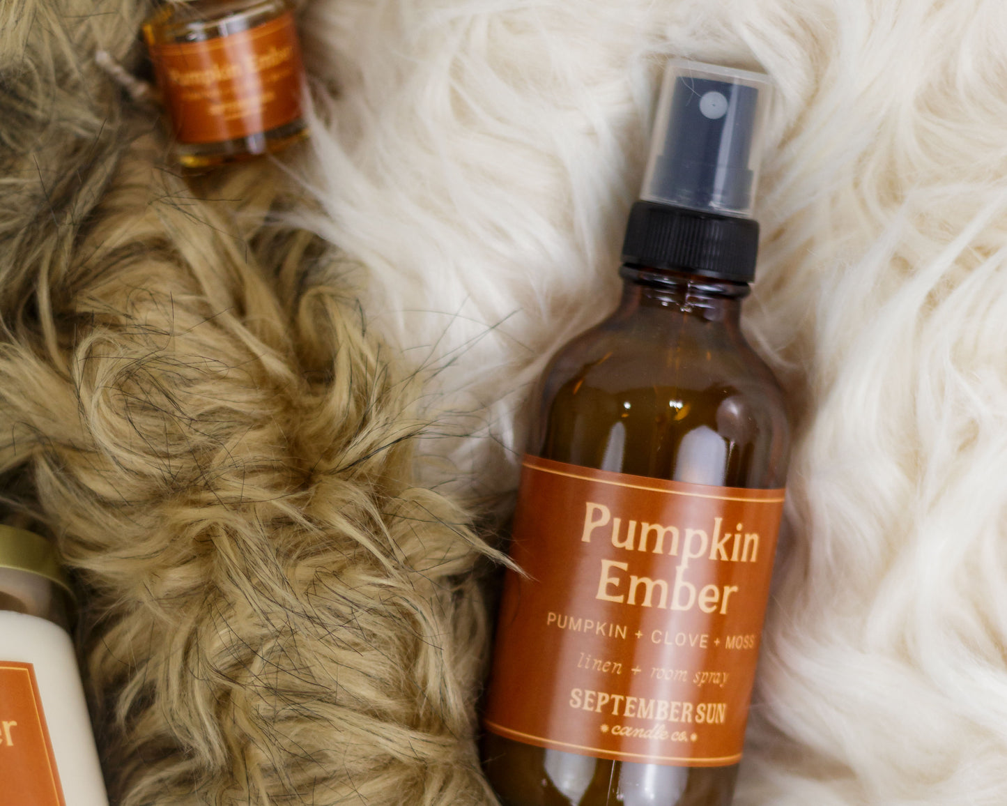 Pumpkin Ember Room and Linen Spray